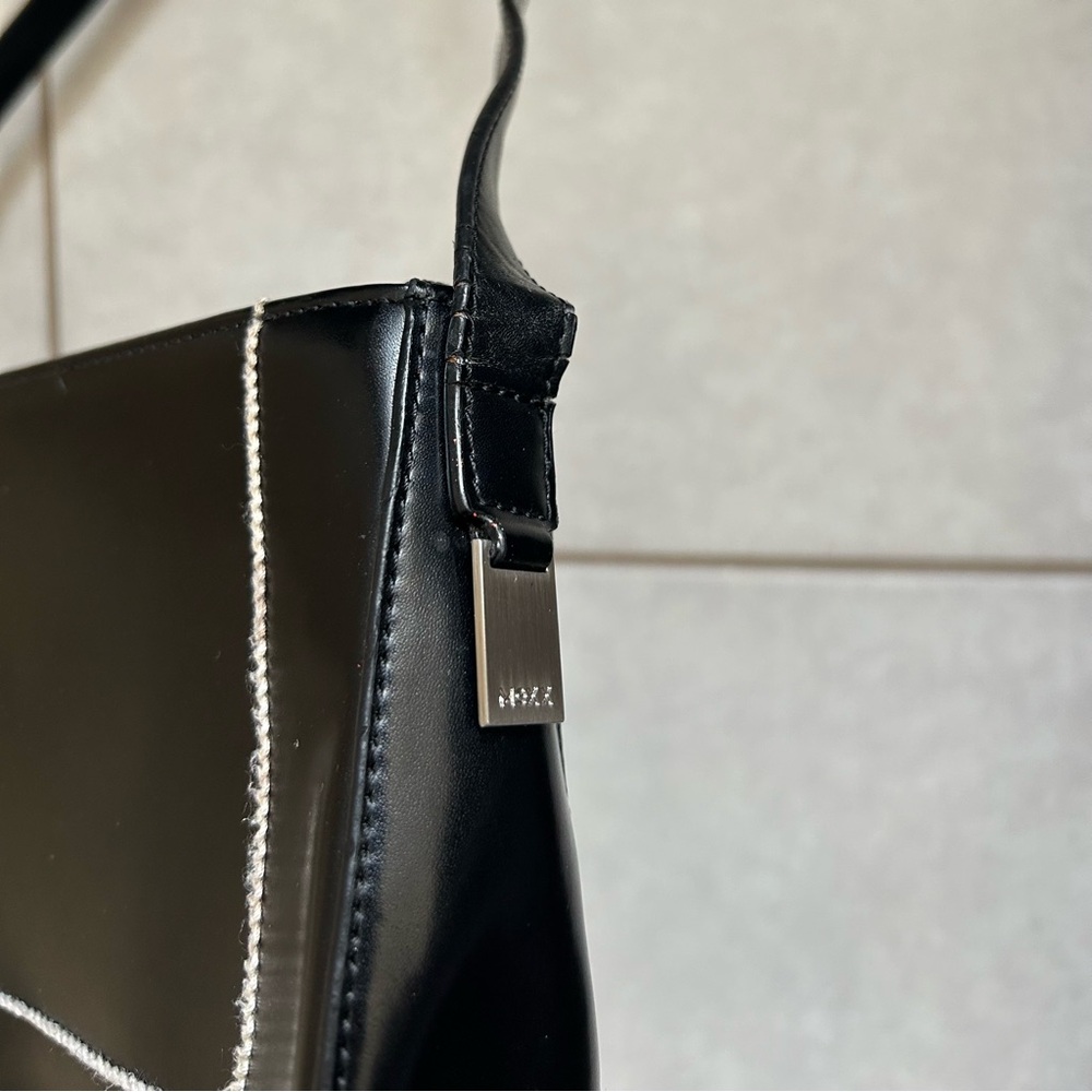 Mexx black Leather Shoulder Bag - Picture 14 of 15